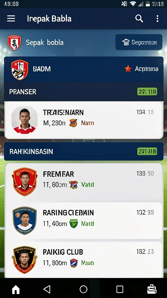 afk77 - Tampilan awal yang menarik dan intuitif.