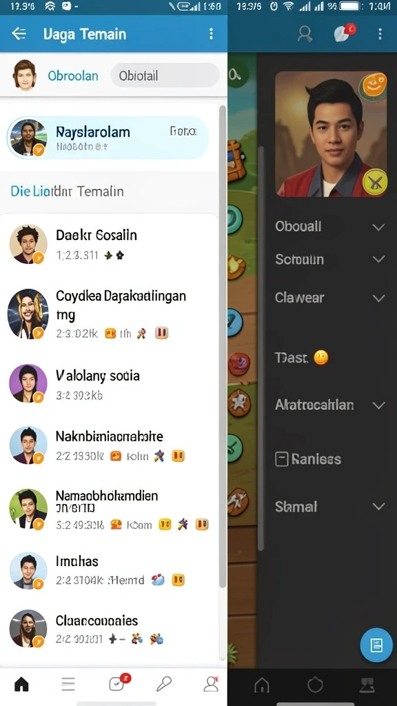 c8vip - Screenshot menampilkan grafis karakter utama yang beraksi.