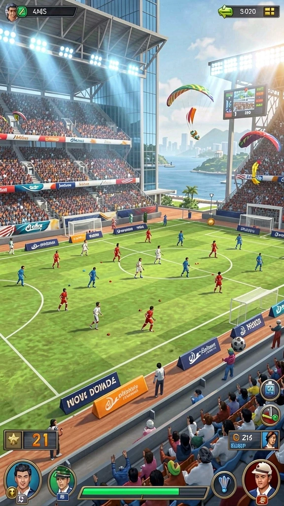 daya138 - Tampilan awal game dengan efek visual yang menakjubkan.