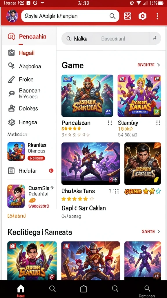 gamerp - Ragam tantangan dalam setiap level permainan.