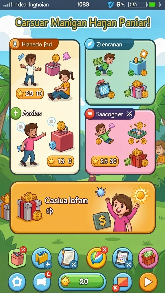 idrgame - Tampilan antarmuka yang user-friendly.
