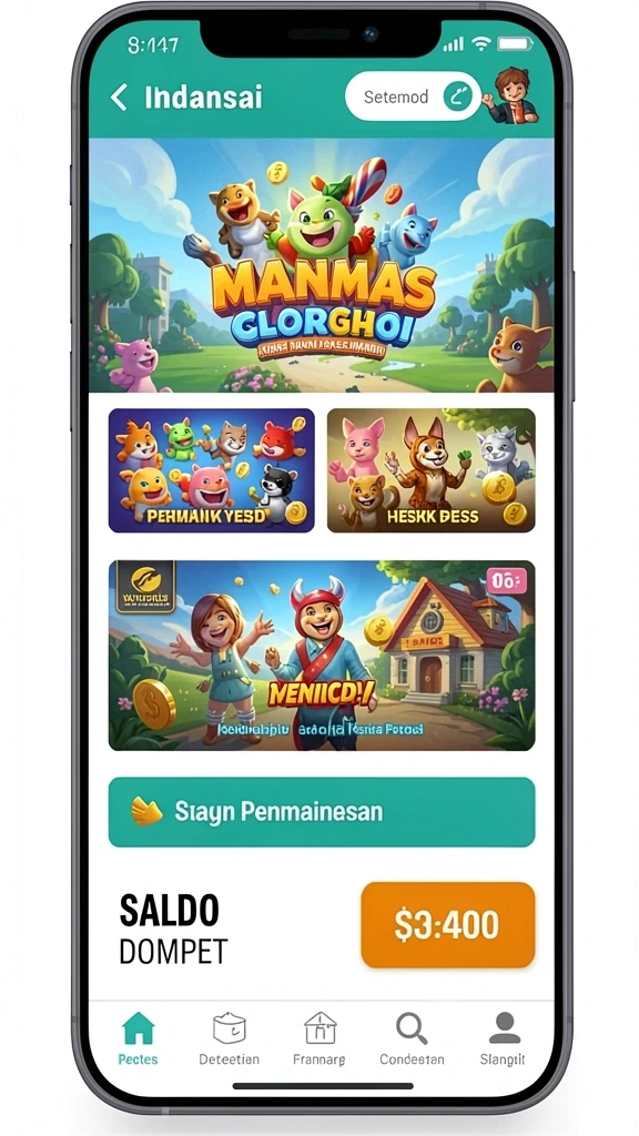 lusa777 - Fitur multiplayer yang memungkinkan bertanding dengan teman.