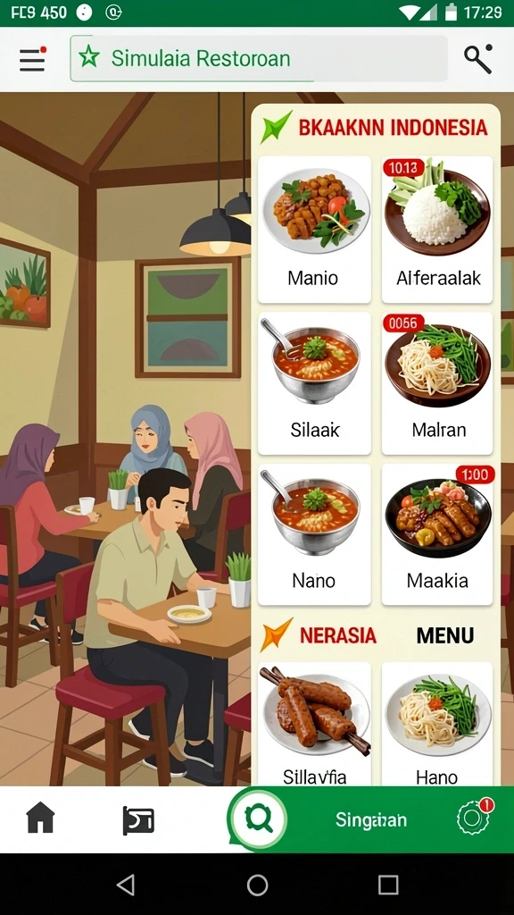 winidn - Tangkapan layar permainan dengan aksi seru.